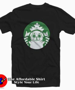 Starbucks Parody Puglie Starpug Unisex T-shirt On Sale Starbucks Parody Puglie Starpug Unisex T-shirt On Sale
