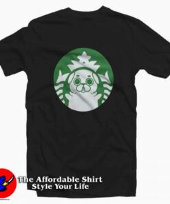 Starbucks Parody Puglie Starpug Unisex T-shirt On Sale Starbucks Parody Puglie Starpug Unisex T-shirt On Sale
