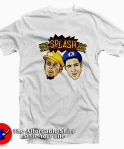 Steph Curry Klay Thompson Super Splash Bros T-shirt On Sale Steph Curry Klay Thompson Super Splash Bros T-shirt On Sale