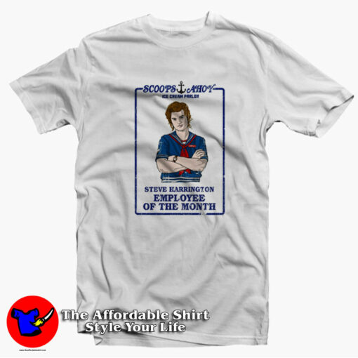 Steve Harrington Employee Of The Month T-shirt On Sale