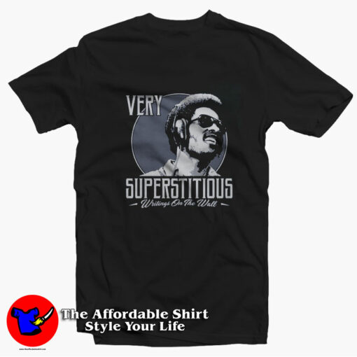 Stevie Wonder Superstitious Writings On The Wall T-shirt On Sale