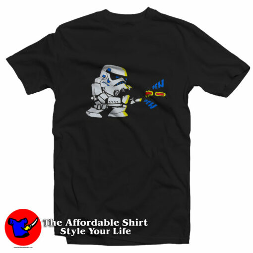 Storm Trooper Pew Pew Disneyland Unisex T-Shirt On Sale