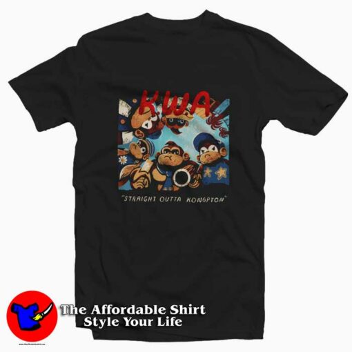 Straight Outta Donkey Kong Country Unisex T-shirt On Sale