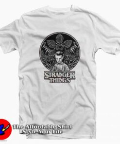 Stranger Things Eleven Glowering Flower T-Shirt Cheap Stranger Things Eleven Glowering Flower T-Shirt Cheap