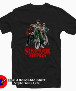 Stranger Things Group Tee Shirt Stranger Things Group Tee Shirt