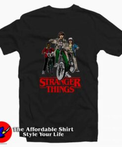 Stranger Things Group Tee Shirt Stranger Things Group Tee Shirt