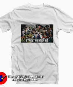 Street Fighter 6 Video Game Graphic Unisex T-Shirt On Sale Street Fighter 6 Video Game Graphic Unisex T-Shirt On Sale