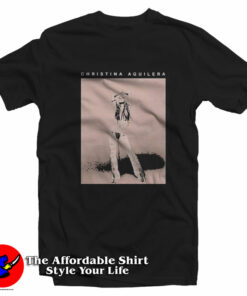 Stripped Christina Aguilera Unisex T-Shirt On Sale Stripped Christina Aguilera Unisex T-Shirt On Sale