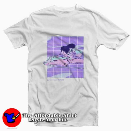 Studio Ghibli Spirited Away Flying Unisex T-Shirt On Sale