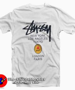 Stussy Martine Rose World Tour Unisex T-shirt On Sale Stussy Martine Rose World Tour Unisex T-shirt On Sale