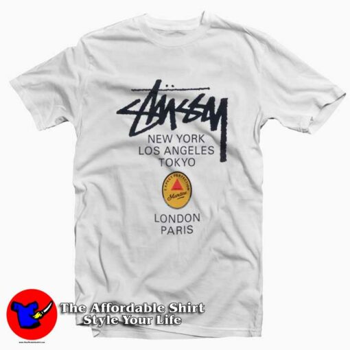 Stussy Martine Rose World Tour Unisex T-shirt On Sale