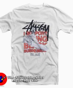 Stussy Support Virgil Abloh World Tour T-shirt On Sale Stussy Support Virgil Abloh World Tour T-shirt On Sale