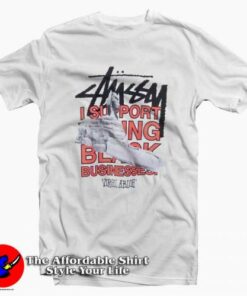 Stussy Support Virgil Abloh World Tour T-shirt On Sale Stussy Support Virgil Abloh World Tour T-shirt On Sale