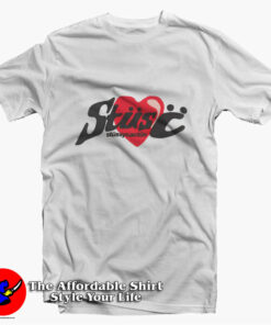 Stussy x CPFM Heart Collaboration Unisex T-Shirt On Sale Stussy x CPFM Heart Collaboration Unisex T-Shirt On Sale
