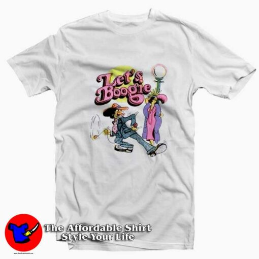 Super Cool Let’s Boogie Vintage Unisex T-shirt On Sale