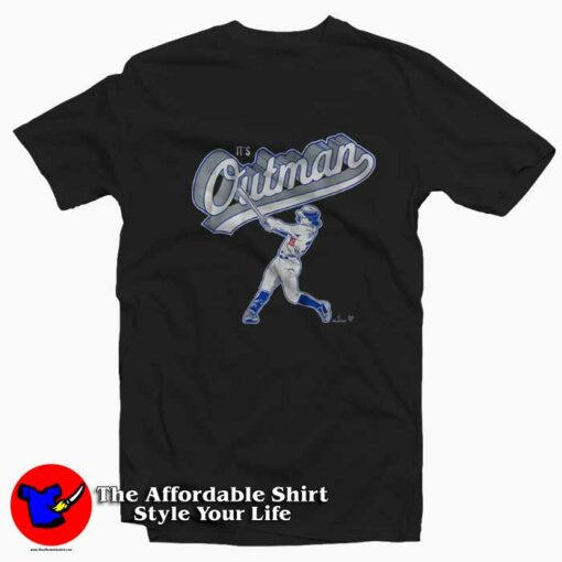 Super James Outman Los Angeles Dodgers T-Shirt On Sale