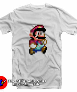 Super Mario 8-Bit Mario Pinkman Unisex T-Shirt On Sale Super Mario 8-Bit Mario Pinkman Unisex T-Shirt On Sale