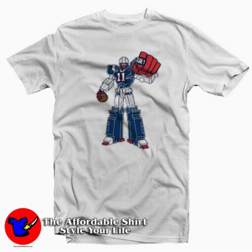 SuperTron Julian Edelman New England Superbowl T-shirt On Sale