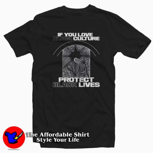 Support The Black Lives Matter Protests T Shirt Cheap