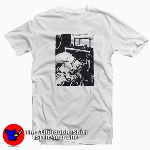 Supreme Blood and Sperm Graphic T-Shirt Cheap