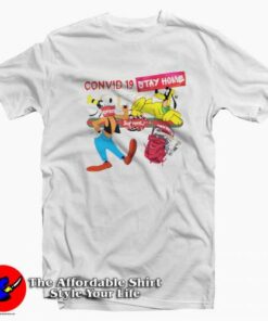 Supreme Disney Pluto Goofy Covid-19 T-shirt Cheap Supreme Disney Pluto Goofy Covid-19 T-shirt Cheap