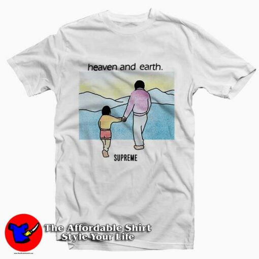 Supreme Heaven And Earth Tee Shirt