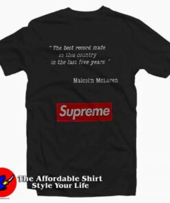 Supreme Malcolm McLaren Duck Joint T-shirt On Sale Supreme Malcolm McLaren Duck Joint T-shirt On Sale