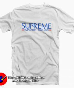 Supreme Nouva York Stati Uniti Funny T-shirt Cheap