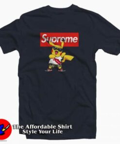 Supreme Pokemon Pikachu Singing T-Shirt Supreme Collection Supreme Pokemon Pikachu Singing T-Shirt Supreme Collection