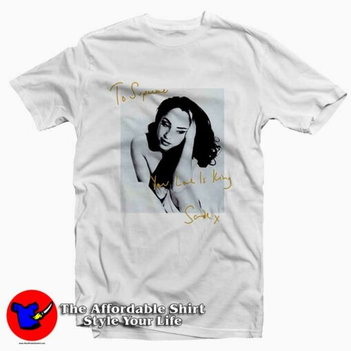 Supreme Sade Black Tee Shirt