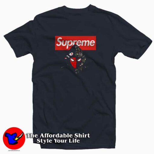 Supreme Spiderman Bape Hypebeast T-Shirt Supreme Collection