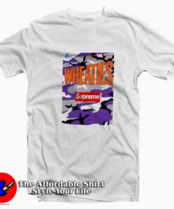 Supreme Wheaties The Breakfast Of Champions T-shirt On Sale