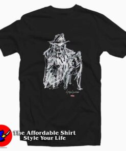Supreme X Yohji Yamamoto Scribble Portrait T-shirt On Sale Supreme X Yohji Yamamoto Scribble Portrait T-shirt On Sale