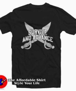 Survive And Advance Barstool Sports Graphic T-Shirt On Sale Survive And Advance Barstool Sports Graphic T-Shirt On Sale