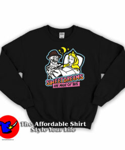 Sweet Dreams Freddy Kreuger Princess Aurora Sweatshirt On Sale Sweet Dreams Freddy Kreuger Princess Aurora Sweatshirt On Sale