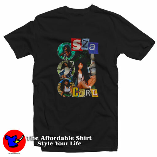 Sza Ctrl Fan Rap Hip Hop Vintage Unisex T-Shirt On Sale