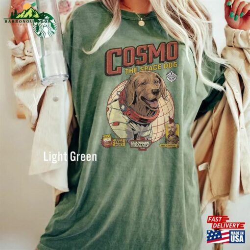 Comfort Colors® Cosmo The Space Dog Shirt Marvel Movie 2023 Retro Guardians Of Galaxy Vol 3 Classic Hoodie