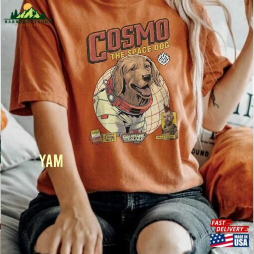 Comfort Colors® Cosmo The Space Dog Shirt Marvel Movie 2023 Retro Guardians Of Galaxy Vol 3 Classic Hoodie