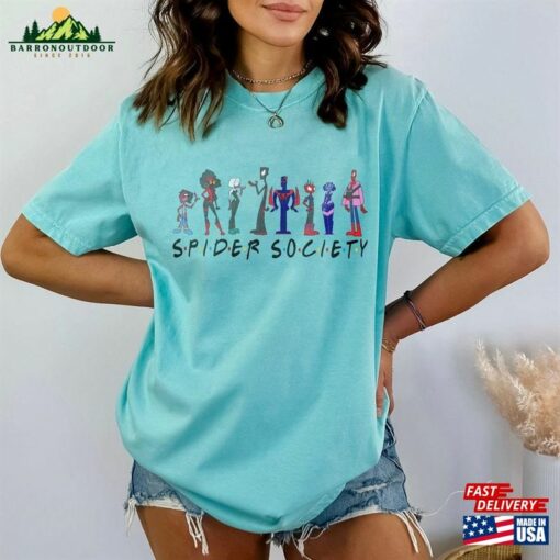 Comfort Colors® Retro Spider Society Shirt Man Across The Classic T-Shirt