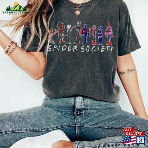 Comfort Colors® Retro Spider Society Shirt Man Across The Classic T-Shirt