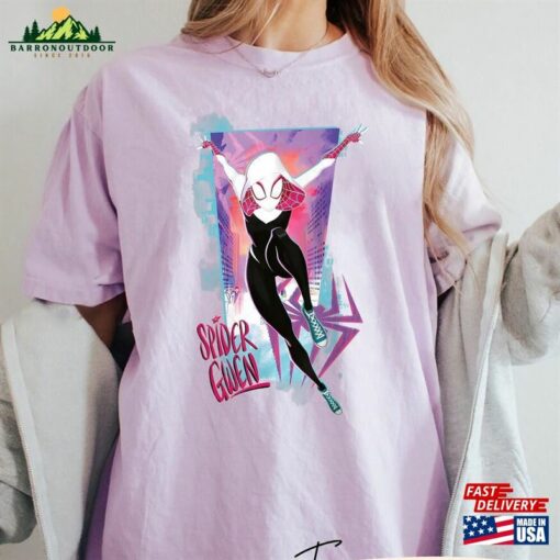 Comfort Colors Spider Gwen Shirt Across The Verse Mcu Marvel Classic T-Shirt