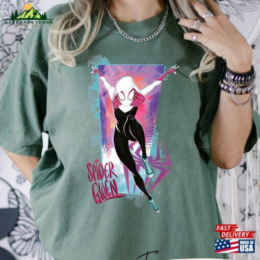 Comfort Colors Spider Gwen Shirt Across The Verse Mcu Marvel Classic T-Shirt