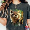 Comfort Colors Vintage Groot And Rocket Shirt Marvel Studio Guardians Of The Galaxy Raccoon Unisex Sweatshirt