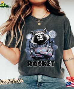 Comfort Colors Vintage Rocket Raccoon Shirt Marvel Studio Guardians Of The Galaxy Vol 3 T-Shirt Hoodie