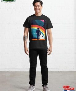 Cosmonaut Into The Unknown Classic T Shirt 4