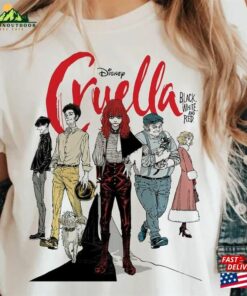 Cruella Shirt Disney Character Emma Stone Classic T-Shirt