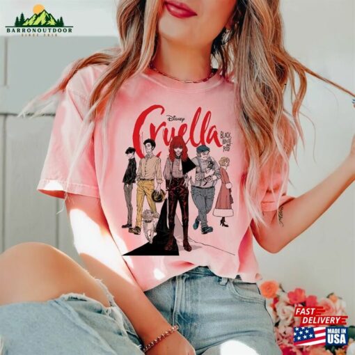 Cruella Shirt Disney Character Emma Stone Classic T-Shirt