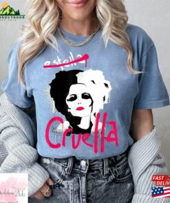 Cruella Shirt Disney Character Emma Stone Hoodie Sweatshirt