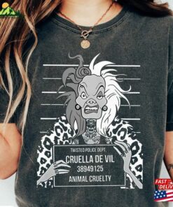 Cruella Shirt Disney Character Emma Stone Hoodie T-Shirt