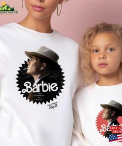 Customized The Double Feature Barbenheimer Sweatshirt Personalized Barbie X Oppenheimer Hoodie T-Shirt Unisex